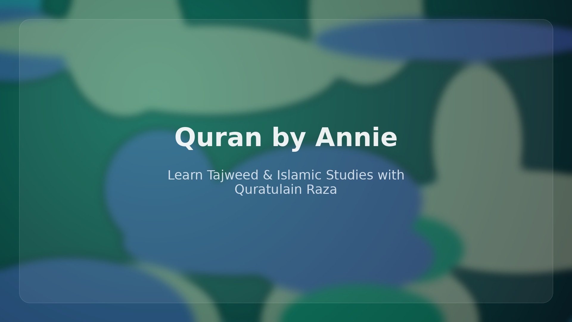 Quran by Annie